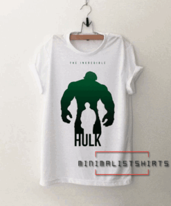 The Avengers Hulk Silhouette Tee Shirt