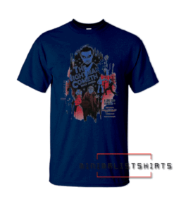 The Night Man Cometh Rock Opera Deep Royal Tee Shirt