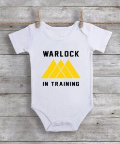 Warlock In Training Baby Onesie