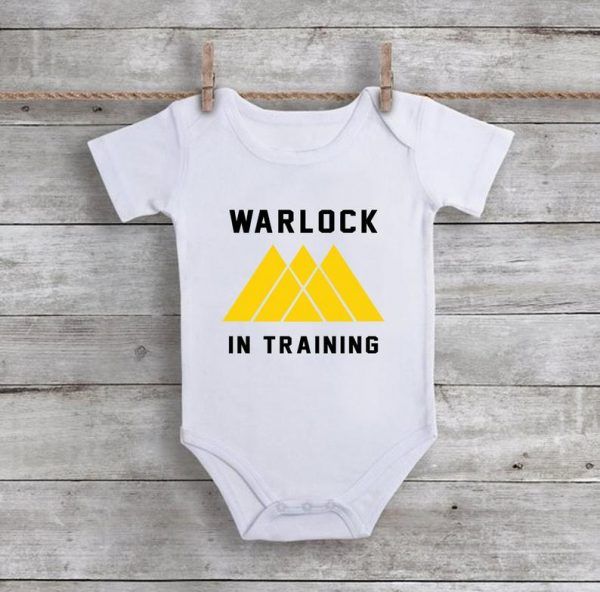 Warlock In Training Baby Onesie