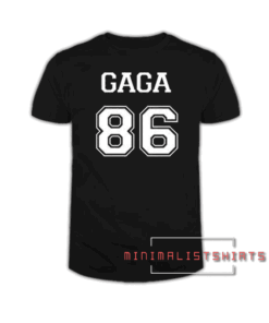 GAGA 86-Lady Gaga Tee Shirt