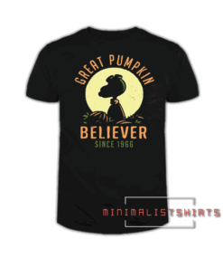 Great Pumpkin Believer halloween pumpkin Tee Shirt