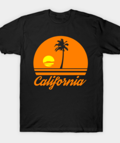 California sunset Tee Shirt