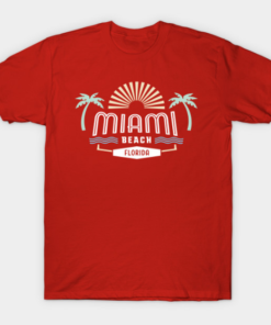 Miami Beach Florida Tee Shirt