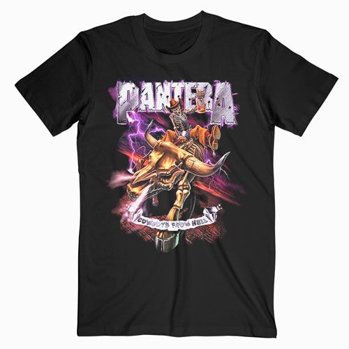 Pantera Tour Tee Shirt for men and women. It feels soft