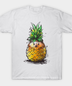 Pineapple hedgehog Tee Shirt