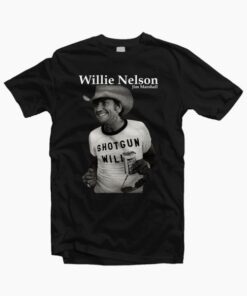 Retro Shotgun Willie Nelson Tee Shirt