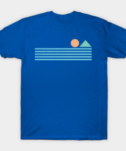 Retro sunrise Tee Shirt