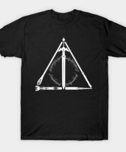 Geeky Hallows Tee Shirt