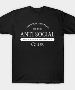 Official member of the Anti Social Club Tee Shirt