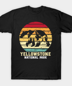 Yellowstone National Park Bear Tee Shirt