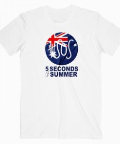 5 Second Of Summer Australia Tee Shirt