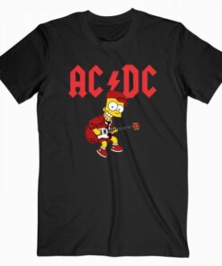 ACDC Simpsons Tee Shirt