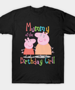 Mummy of the Birthday Girl Tee Shirt