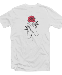 Aesthetic Rose Tee Shirt