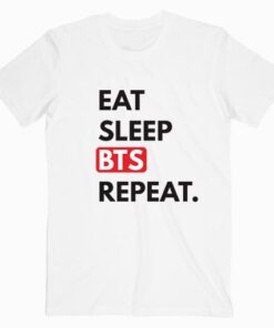 BTS Sleep Repeat Music Tee Shirt