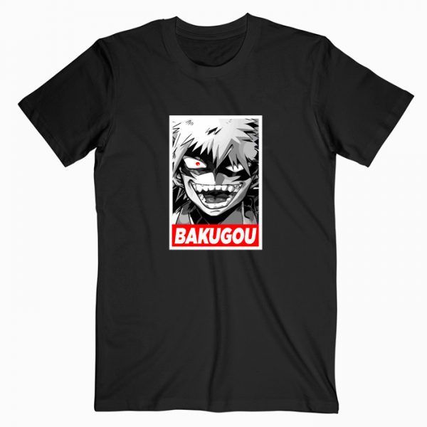 Bokugou Katsuki My Hero Academia Anime Tee Shirt