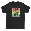 Boys Kiss Boys God Smiles Short sleeve Tee Shirt