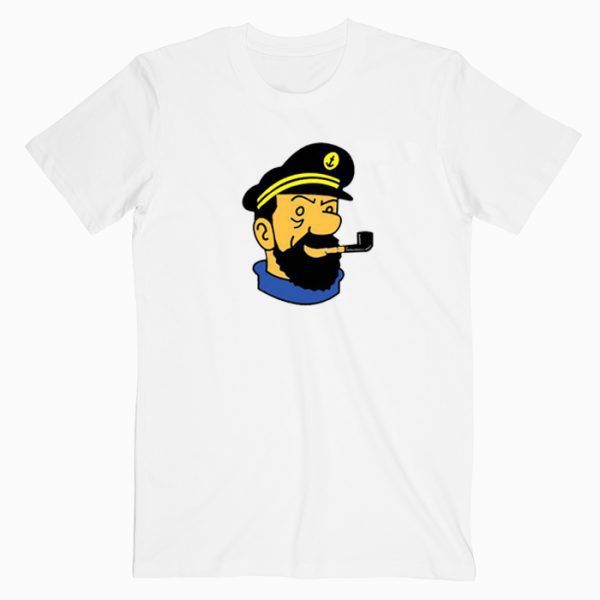 Captain Haddock Tintin Tee Shirt