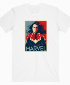 Captain Marvel Logo Tee Shirt