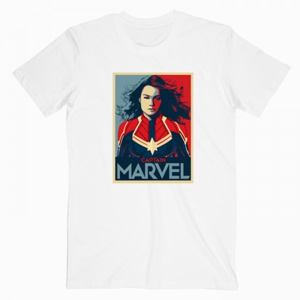 Captain Marvel Logo Tee Shirt