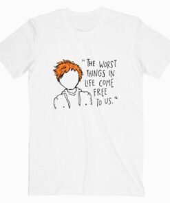 Ed Sheeran The A Team Lyrics Tee Shirt