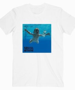 Nirvana Nevermaind Cover Album Music Tee Shirt