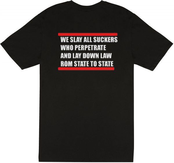 We Slay All Suckers Run Dmc Tee Shirt