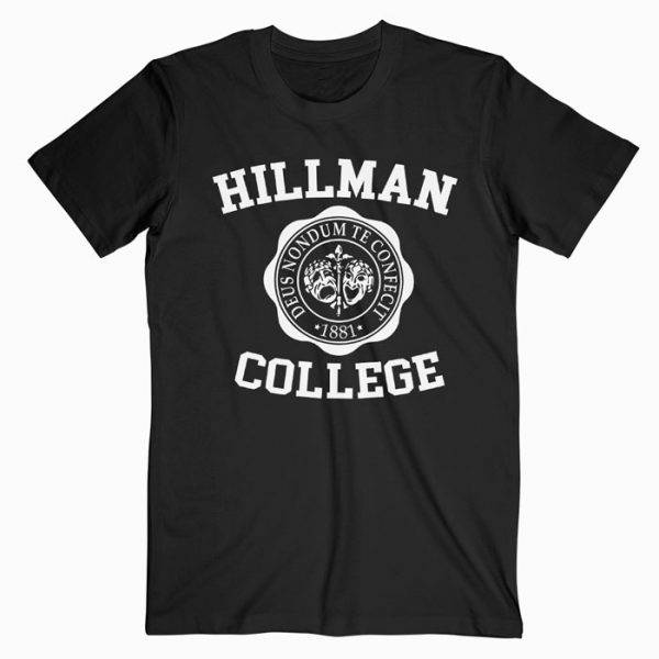 Hillman College Tee Shirt for men and women.