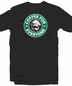 Karl Max Coffee Tee Shirt