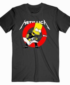 Metallica The simpsons Music Tee Shirt