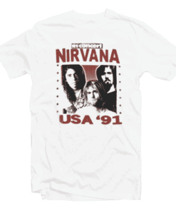 Nirvana USA Tee Shirt