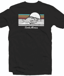 Santa Monica Beach Tee Shirt