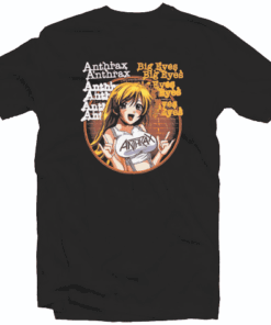 Anthrax Big Eyes Band Tee Shirt