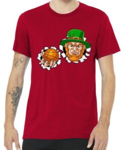 Basketball Leprechaun Tee Shirt