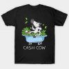 Cash Cow Rich Money Dollar Cash Hustle Manager Tee Shirt