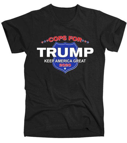 Cops For Trump 2020 Police Tee Shirt