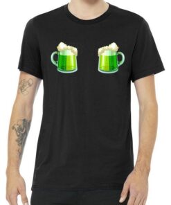 Green Beer Boobs - St. Patrick's Day Tee Shirt