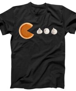 Retro Pumpkin Pie Thanksgiving Tee Shirt