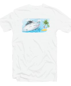 Sale Coconut Beach Summer yacht Tee Shirt