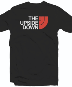 The Upside Down North Face Stranger Things Tee Shirt