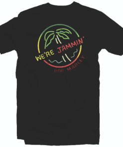Were Jammin Bob Marley Tee Shirt