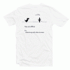 You are off line print dinosaur Tee Shirt