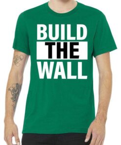 Build The Wall Box Logo Tee Shirt