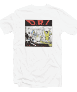 DRI Dirty Rotten Imbeciles Dealing With It Band Tee Shirt