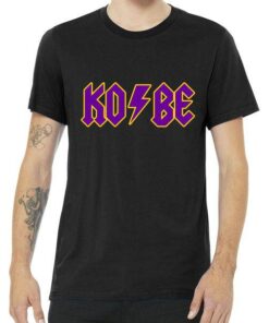 Kobe Lightning Music Logo Tribute Tee Shirt