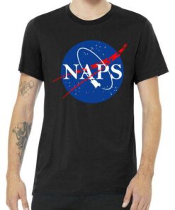 NAPS Space Parody Logo Tee Shirt