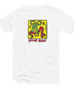 Keith Haring Stop AIDS Tee Shirt