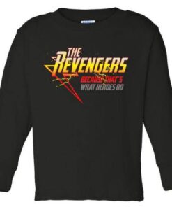 The Revengers Toddler Long Sleeve Tee Shirt