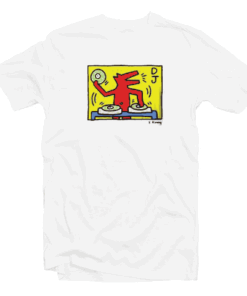 Vintage DJ Dog Keith Haring Tee Shirt